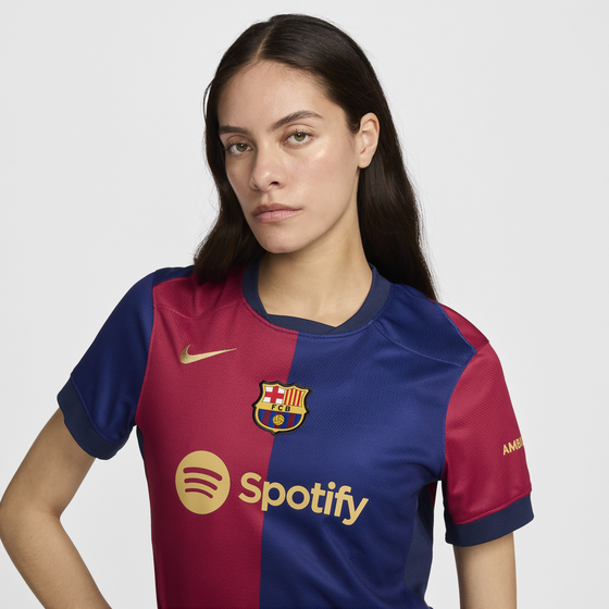 NIKE, Women's Dri-fit Football Replica Shirt F.c. Barcelona 2024/25 Stadium Home