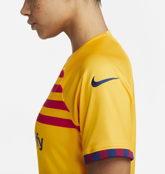 NIKE, Women's Dri-fit Football Shirt F.c. Barcelona 2023/24 Stadium Fourth