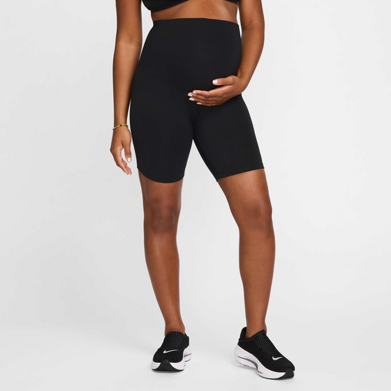 946785101105 NIKE Women's Dri-fit High-waisted 20.5cm (approx.) Biker Shorts With Pockets (maternity) (m) One  Standard Detail
