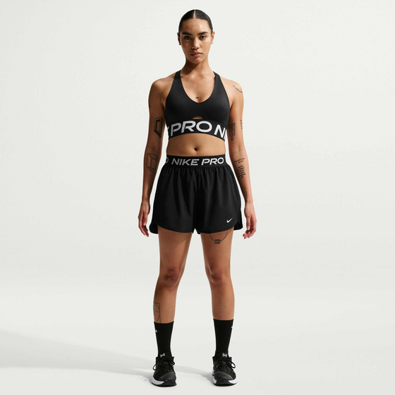
NIKE, 
Women's Dri-fit Mid-rise Brief-lined 7.5cm (approx.) Woven Shorts Pro, 
Detail 1
