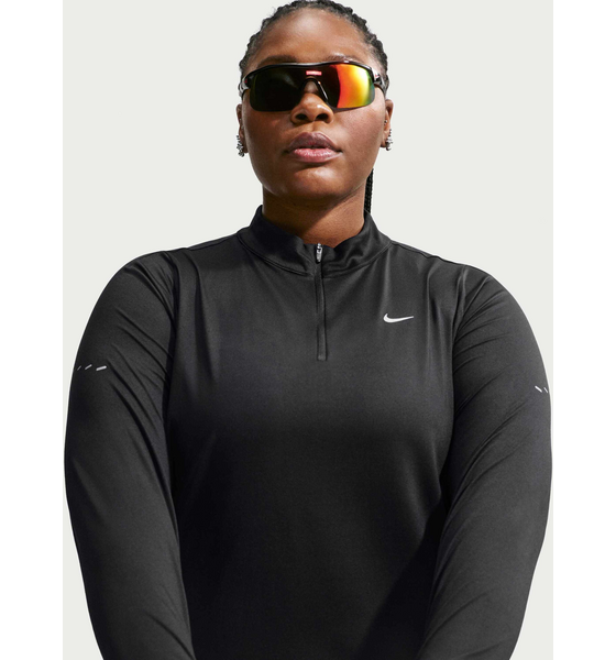 
NIKE, 
Women's Dri-fit Uv 1/4-zip Running Top (plus Size) Swift, 
Detail 1
