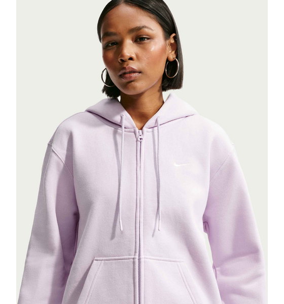 
NIKE, 
Women's Full-zip Hoodie Studio Fleece Medium Weight, 
Detail 1
