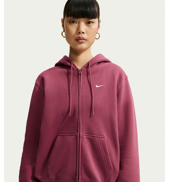 
NIKE, 
Women's Full-zip Hoodie Studio Fleece Medium Weight, 
Detail 1
