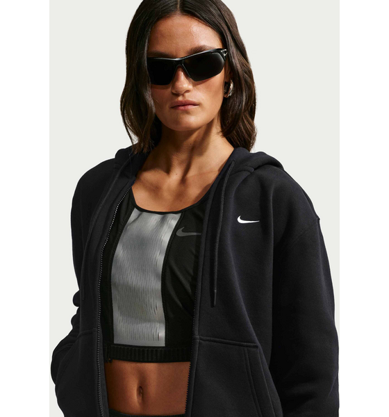 
NIKE, 
Women's Full-zip Hoodie Studio Fleece Medium Weight, 
Detail 1
