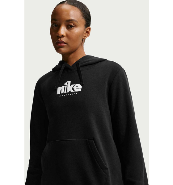 
NIKE, 
Women's Graphic Pullover Hoodie Sportswear Club Fleece, 
Detail 1
