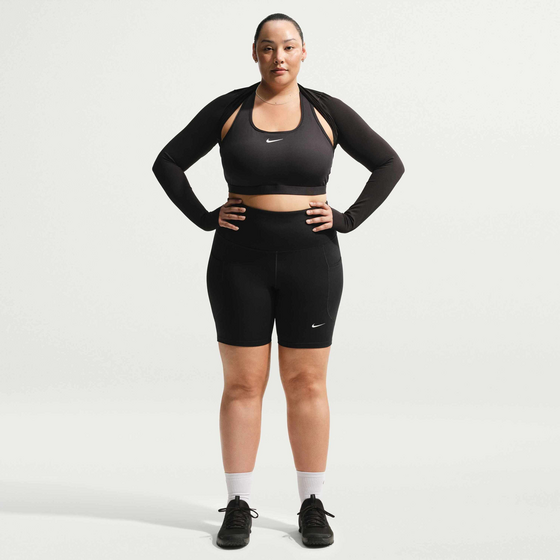 
NIKE, 
Women's High-waisted 20cm Biker Shorts With Pockets (plus Size) One, 
Detail 1
