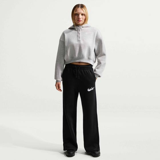 
NIKE, 
Women's High-waisted Wide-leg Logo Trousers Sportswear Phoenix Fleece, 
Detail 1
