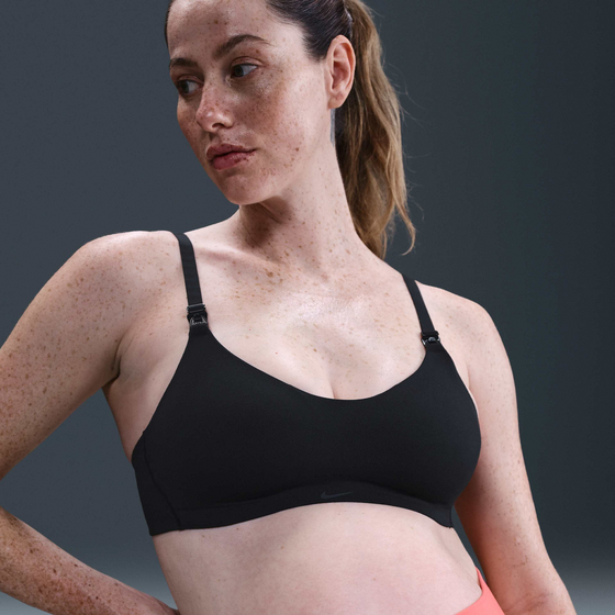 
NIKE, 
Women's Light-support Padded Nursing Sports Bra (maternity) (m) Alate Minimalist, 
Detail 1
