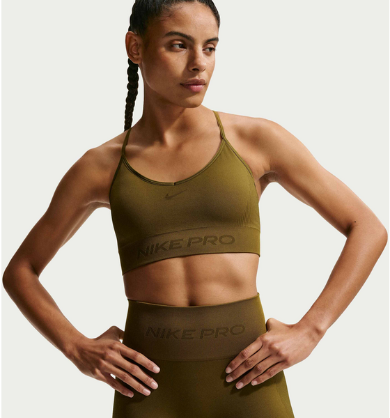 
NIKE, 
Women's Light-support Padded Sports Bra Pro Seamless, 
Detail 1
