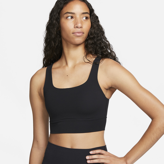 
NIKE, 
Women's Medium-support Padded Longline Sports Bra Zenvy, 
Detail 1
