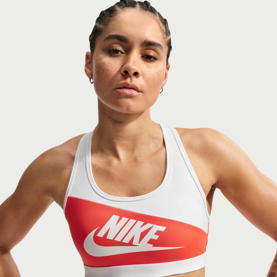 
NIKE, 
Women's Medium-support Padded Sports Bra Swoosh, 
Detail 1

