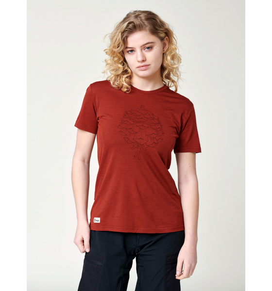 
RÖYK, 
Women's Merino T-shirt, 
Detail 1
