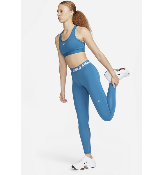 Nike Pro Women's Mid-Rise Mesh-Panelled Leggings. Nike FI