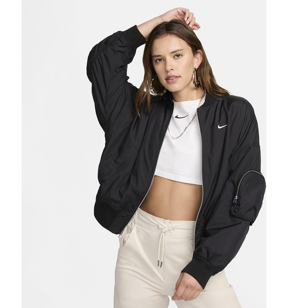 
NIKE, 
Women's Oversized Bomber Jacket Sportswear Essential, 
Detail 1
