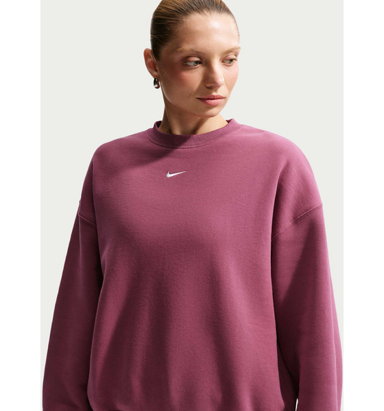 
NIKE, 
Women's Oversized Crew-neck Sweatshirt Studio Fleece Medium Weight, 
Detail 1
