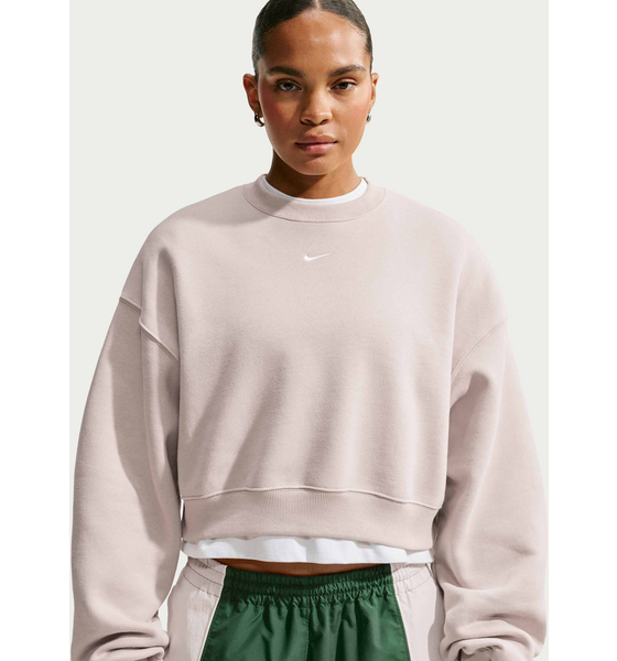 
NIKE, 
Women's Oversized Cropped Crew Studio Fleece Medium Weight, 
Detail 1
