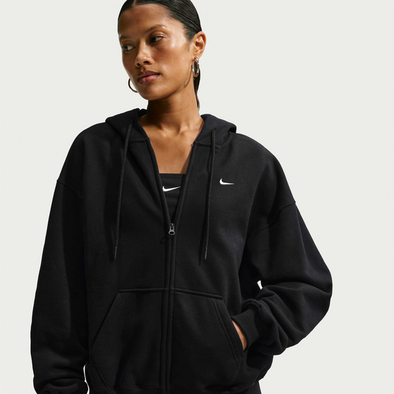 
NIKE, 
Women's Oversized Full-zip Hoodie Studio Fleece Medium Weight, 
Detail 1
