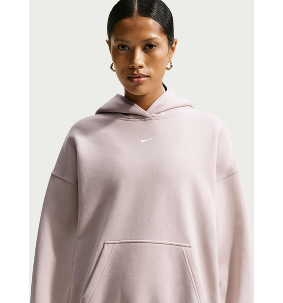 
NIKE, 
Women's Oversized Pullover Hoodie Studio Fleece Medium Weight, 
Detail 1
