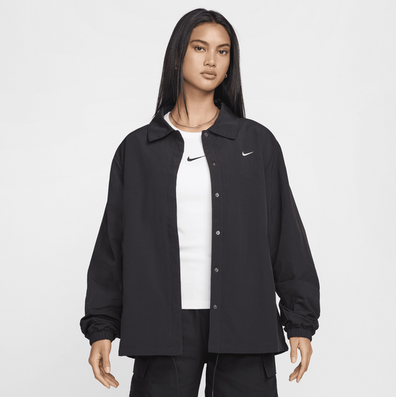 NIKE, Women's Oversized Uv Woven Coaches' Jacket Sportswear Essential