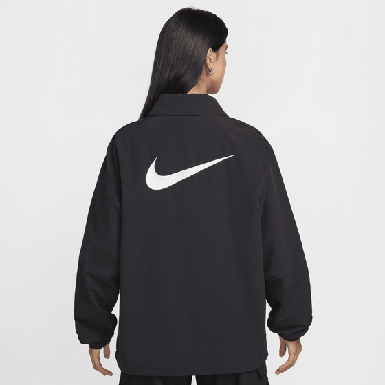 NIKE, Women's Oversized Uv Woven Coaches' Jacket Sportswear Essential