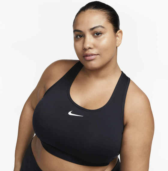 
NIKE, 
Women's Padded Sports Bra (plus Size) Swoosh Medium Support, 
Detail 1
