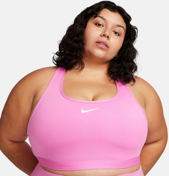
NIKE, 
Women's Padded Sports Bra (plus Size) Swoosh Medium Support, 
Detail 1
