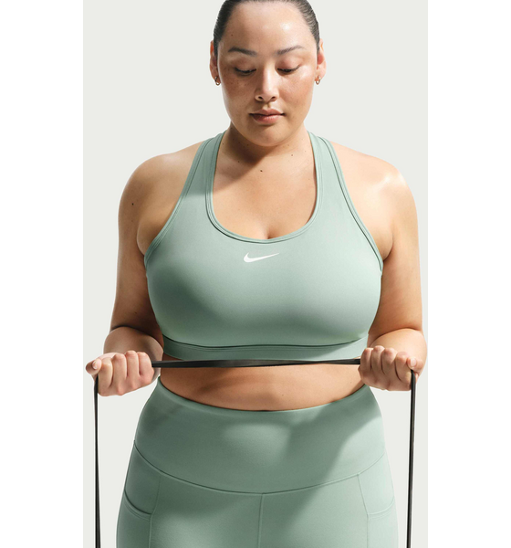 
NIKE, 
Women's Padded Sports Bra (plus Size) Swoosh Medium Support, 
Detail 1
