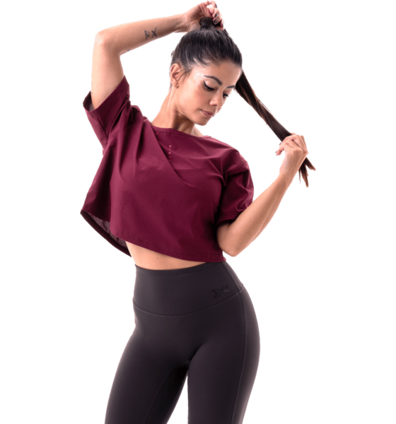 
PICSIL SPORT, 
Women's Performance Oversize Crop Aw25, 
Detail 1
