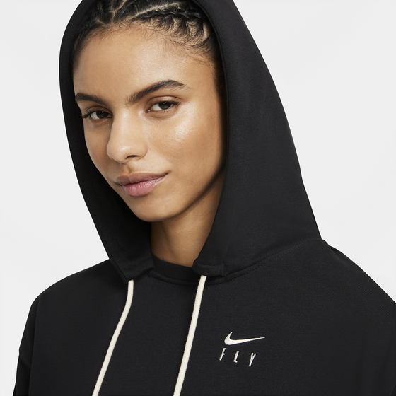 NIKE, Women's Pullover Basketball Hoodie Dri-fit Swoosh Fly Standard Issue