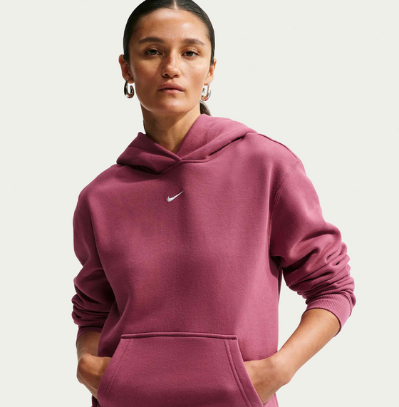 
NIKE, 
Women's Pullover Hoodie Studio Fleece Medium Weight, 
Detail 1
