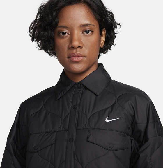 NIKE, Women's Quilted Trench Sportswear Essential