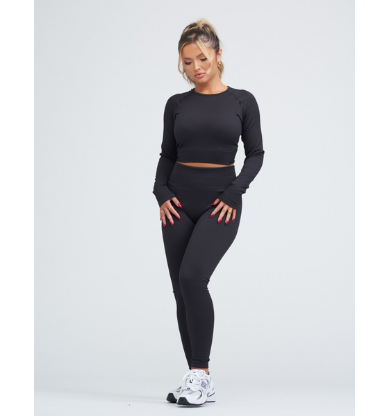 
FRANK DANDY, 
Women's Ribbed Cropped Top, 
Detail 1
