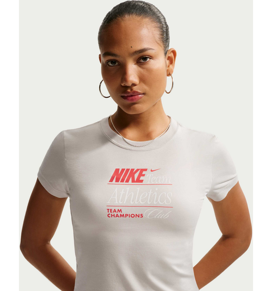 
NIKE, 
Women's Slim Mod-cropped T-shirt Sportswear Chill Knit, 
Detail 1
