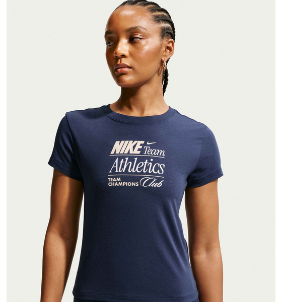
NIKE, 
Women's Slim Mod-cropped T-shirt Sportswear Chill Knit, 
Detail 1
