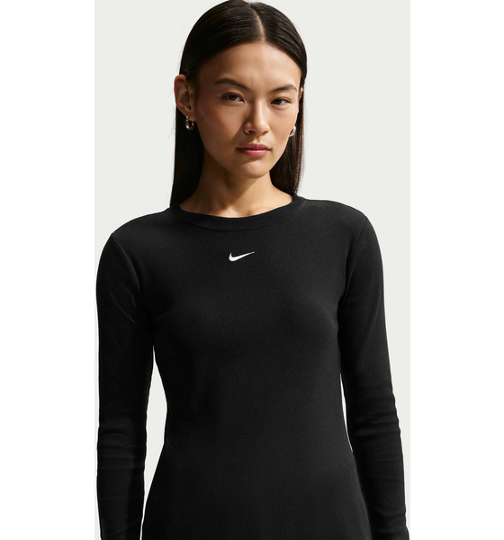 
NIKE, 
Women's Tight Long-sleeve Ribbed T-shirt Sportswear, 
Detail 1
