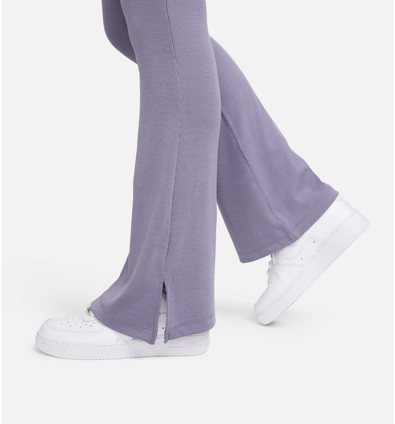 NIKE, Women's Tight Mini-rib Flared Leggings Sportswear Chill Knit