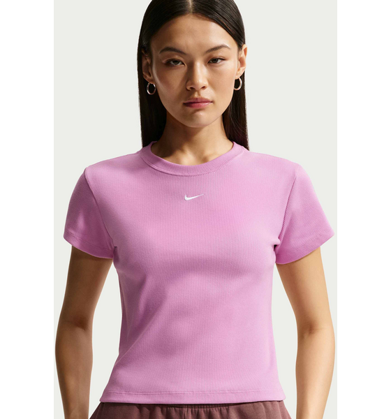 
NIKE, 
Women's Tight Ribbed Short-sleeve T-shirt Sportswear, 
Detail 1
