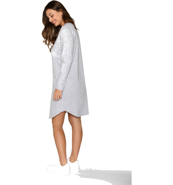 926485101101 URBAN QUEST Women Bamboo L/s Night Dress  Model01 Detail
