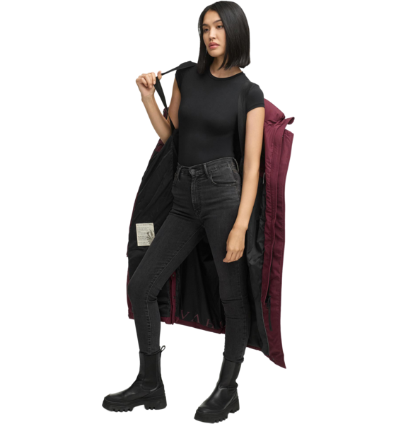 
NAVAHOO, 
Women Winterjacket Engelsfeder, 
Detail 1
