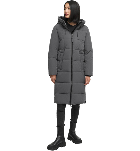 
NAVAHOO, 
Women Winterjacket Herbstnebel, 
Detail 1
