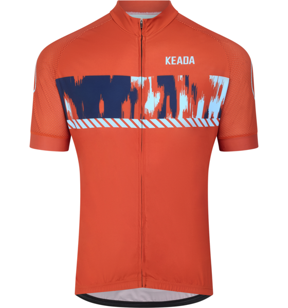 
KEADA SPORTS, 
Womens  Short Sleeved Cycling Jersey - Signal Two, 
Detail 1
