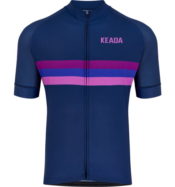 
KEADA SPORTS, 
Womens  Short Sleeved Cycling Jersey - Sunset, 
Detail 1
