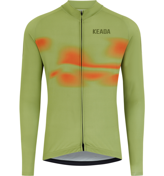 
KEADA SPORTS, 
Womens Long Sleeved Cycling Jersey - Onwards Five, 
Detail 1
