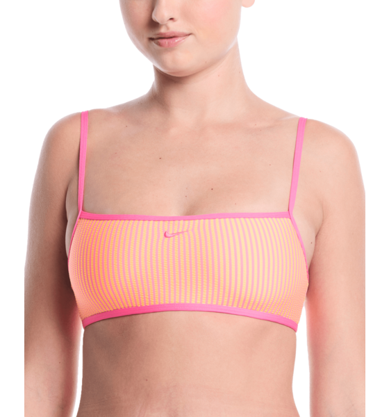 
NIKE, 
Womens Ripple Texture Square Neck Bikini Top, 
Detail 1
