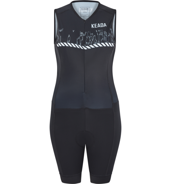 
KEADA SPORTS, 
Womens Sleeveless Trisuit - Signal One, 
Detail 1
