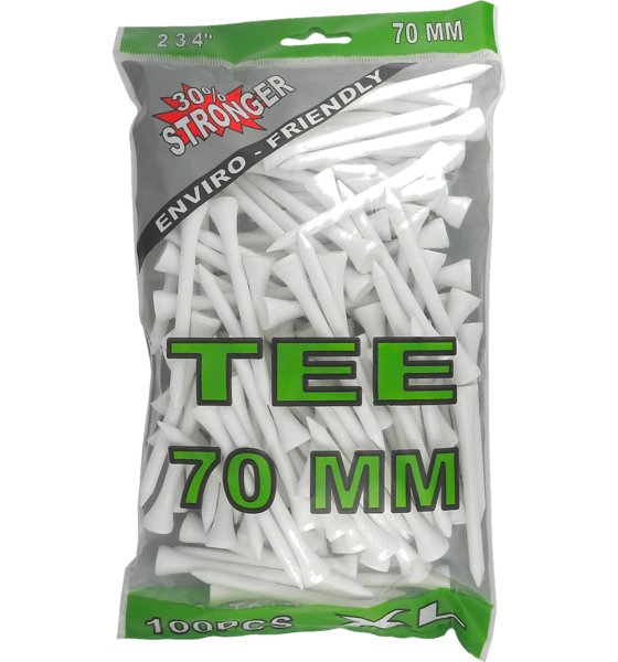 
GOLF GEAR, 
Wood Tees White (100 Pcs), 
Detail 1
