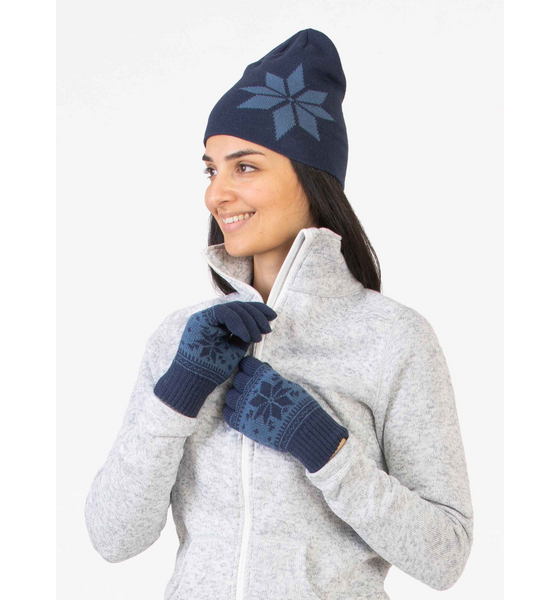 940483101101 ULLMAX Wool Hat and Glove Set  Model01 Detail