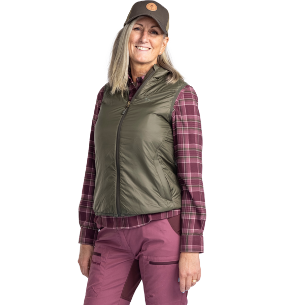 
PINEWOOD, 
Wool Insulated Midlayer Vest W, 
Detail 1
