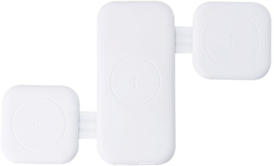 
XOOPAR, 
Xoopar Chargeur Trafold Blanc, 
Detail 1
