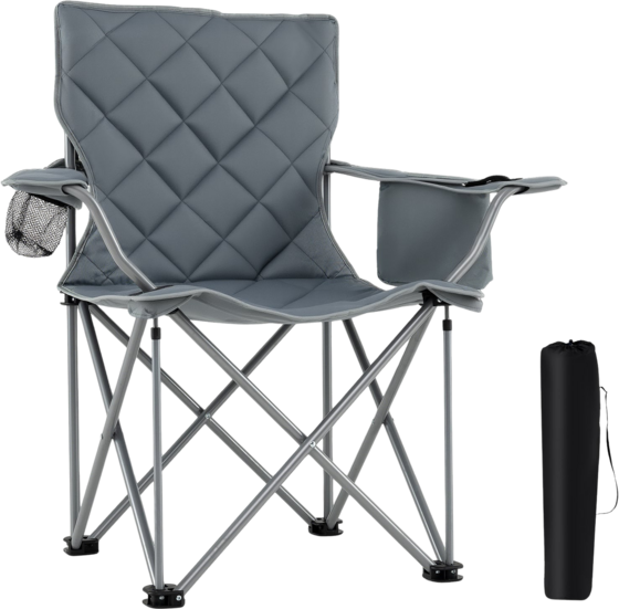 
NORTHIX, 
Xxl Folding Camping Chair With Cooler  Cup Holder, 227kg Capacity, 
Detail 1
